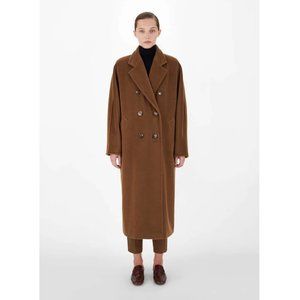 Maxmara 101801 Icon Coat in Tobacco SZ 4 READ